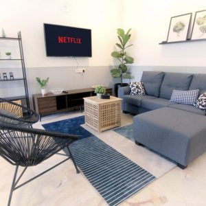jiran58-guesthouse-taiping-airbnb-homestay-living-room