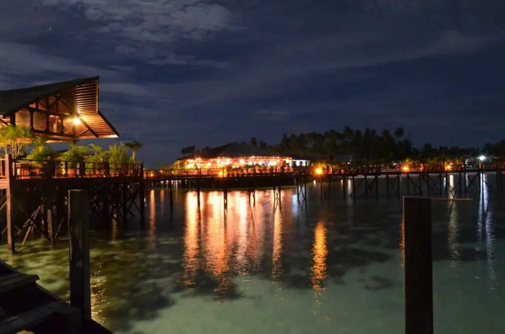 Mabul Island Night View