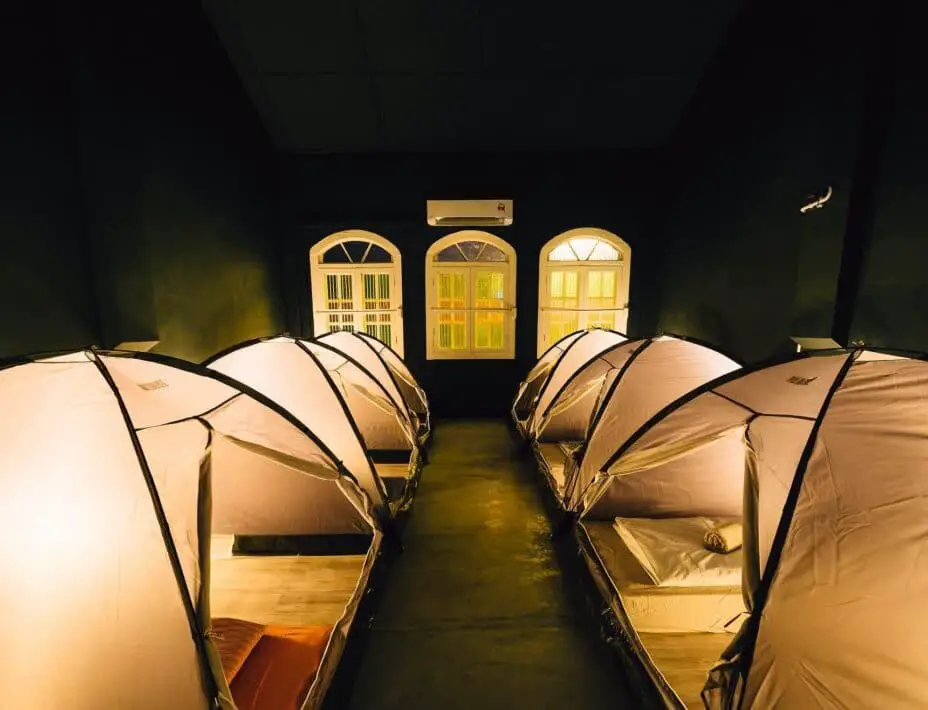 Hostel Ahwai Hostel Ah Zhi Tent dorm room