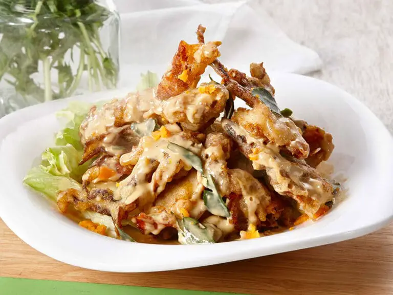 Mohd Chan Soft Shell Crab with Salted Egg Sauce