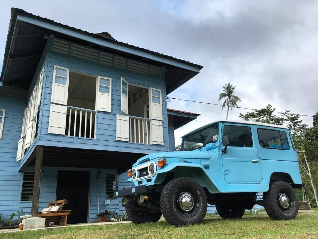 Toyota BJ40 at ukkay Kudat Sabah