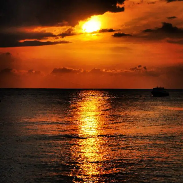Sunset at Tengah Island