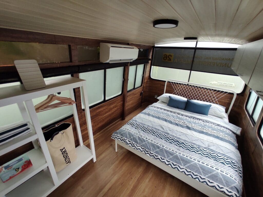 bedroom-Airbnb-Rumah-No2-converted-BnB-bus-UM