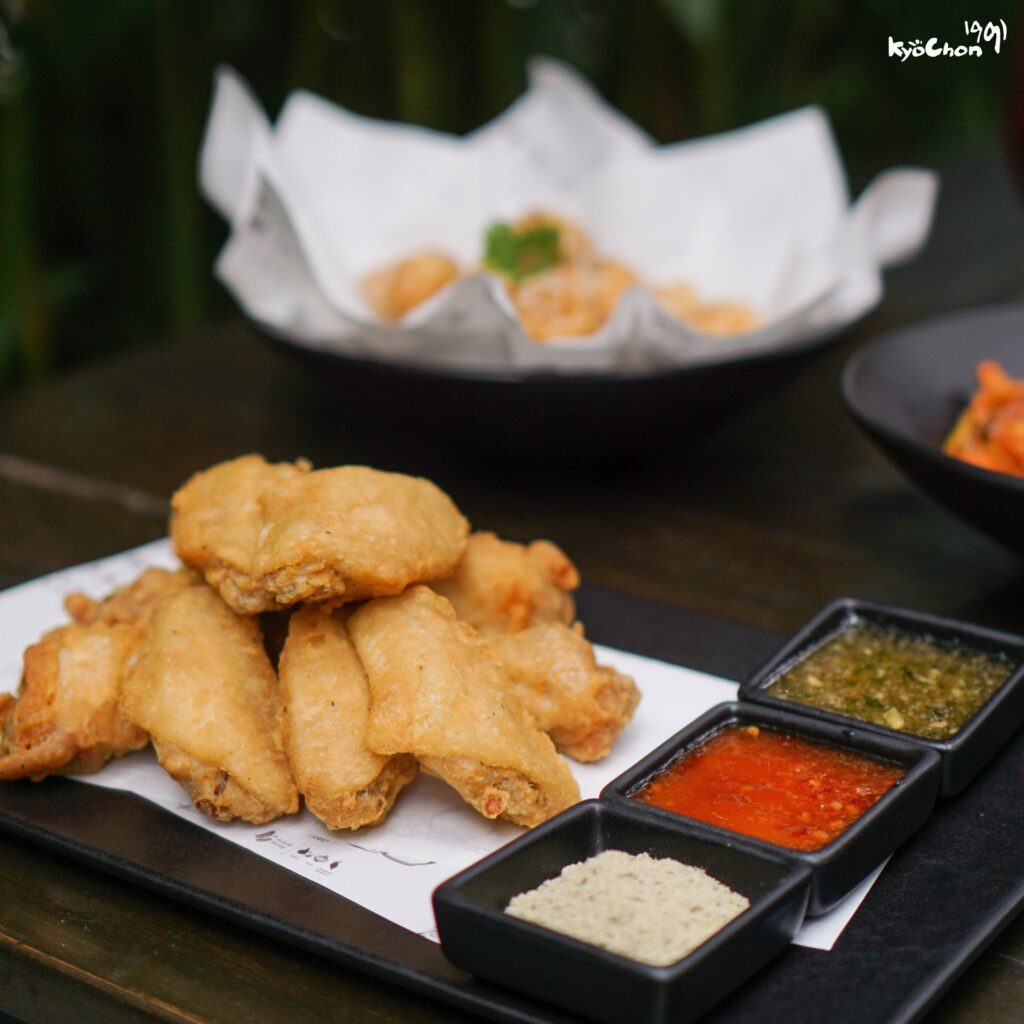 Kyochon fried chicken