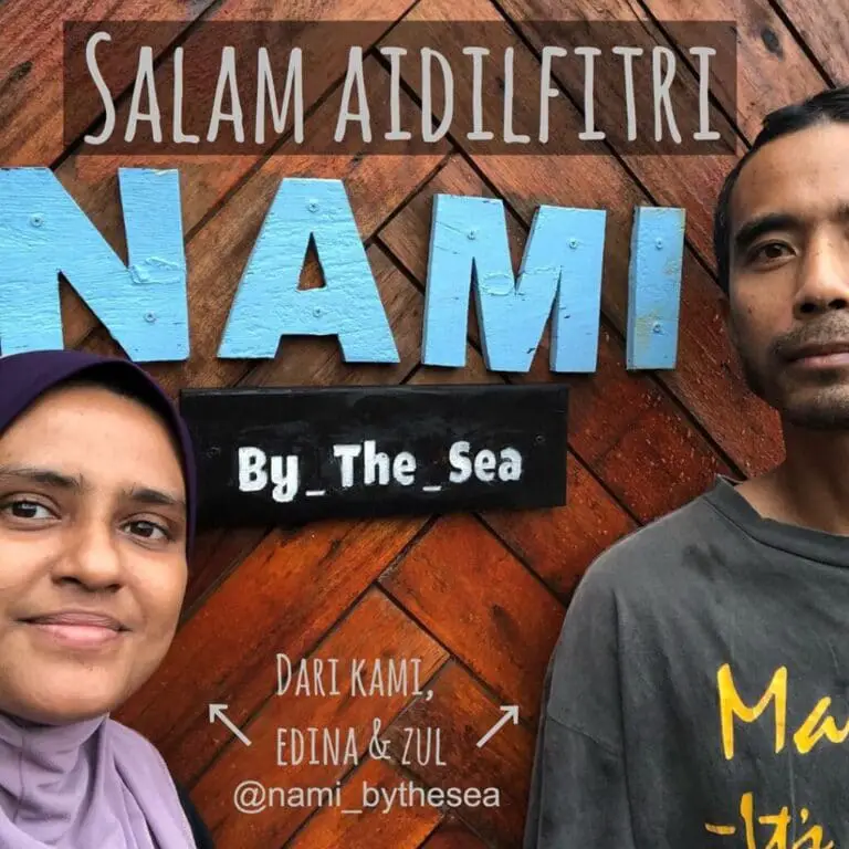 Nami bt the sea - Edina & Zul