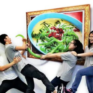 Penang 3D Trick Art Museum 3D painting