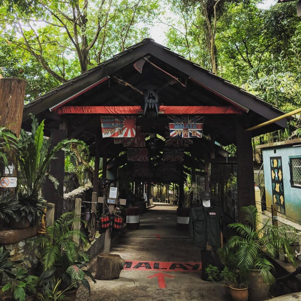 Penang War Museum walk way