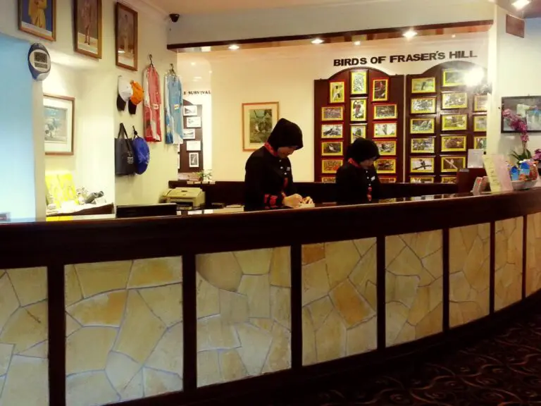 Shahzan Inn Hotel Reception Fraser Hill