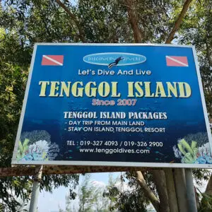 Tenggol Island near Nami by the sea