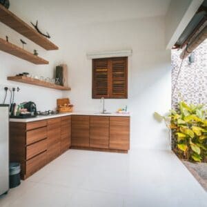 Kitchen area at La Villa Langkawi