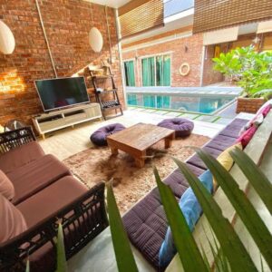 Tanjun Rhu Pool Villa Living Hall
