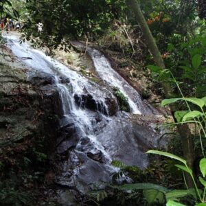 Lata Tampit seven-tier waterfall level 4