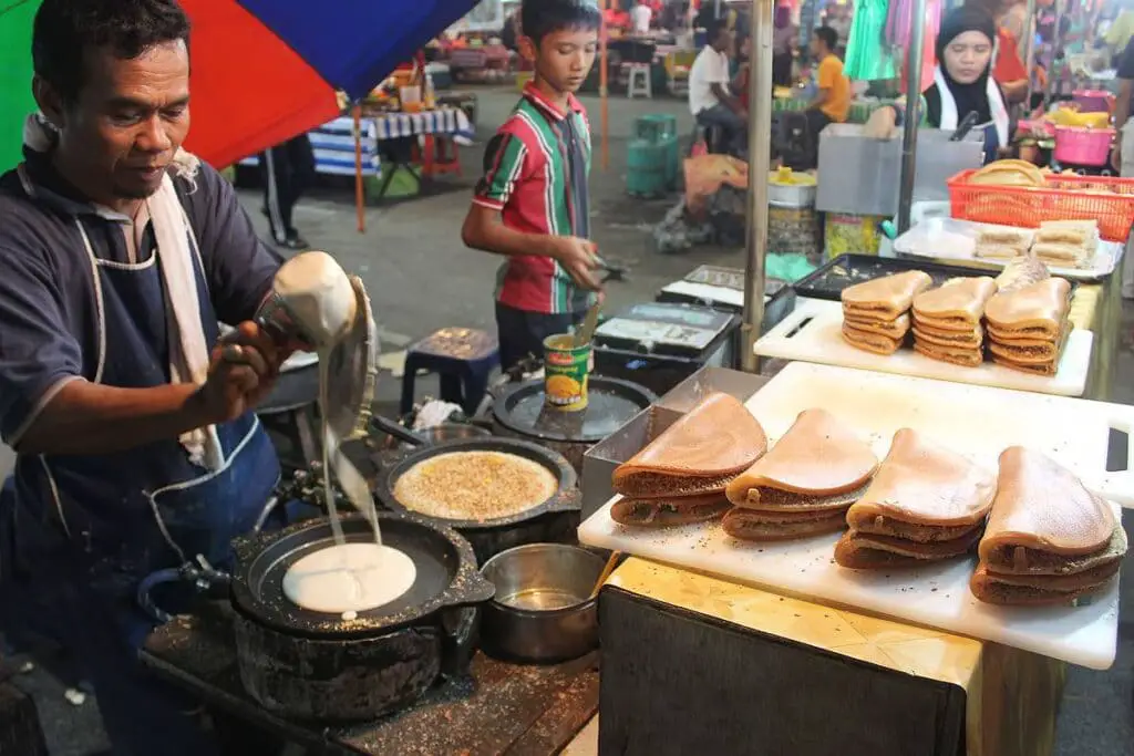 Temoyong Night Market stall