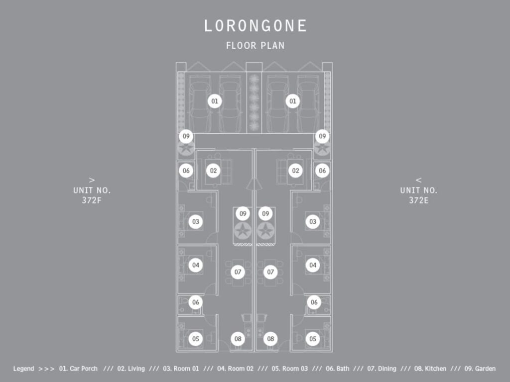 Lorong One Malacca-floor plan