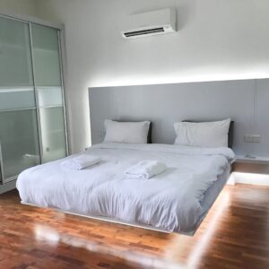 Airbnb Zen Retreat Waterfall Taiping Bedroom