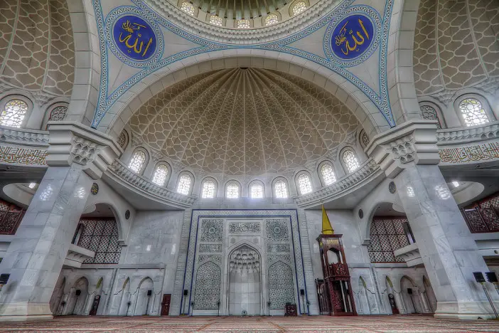 Federal Territory Mosque Interior