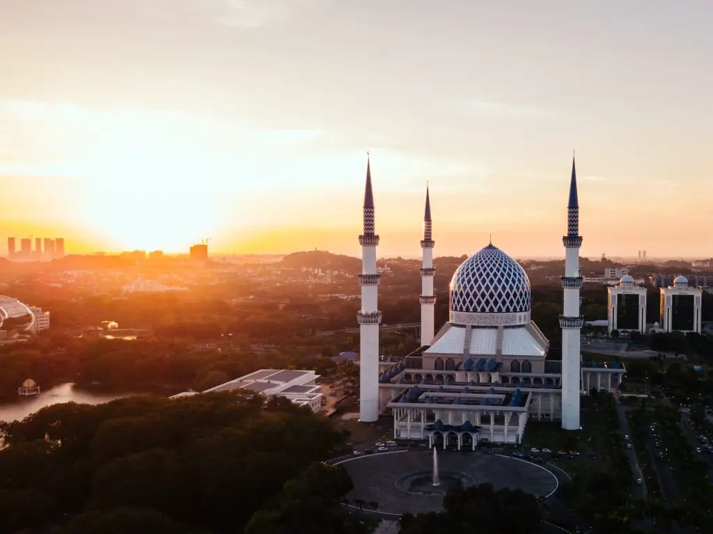 Most beautiful mosque in Malaysia
