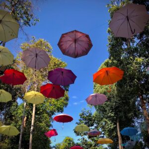 ketumbar-hill-colourful-umbrellas