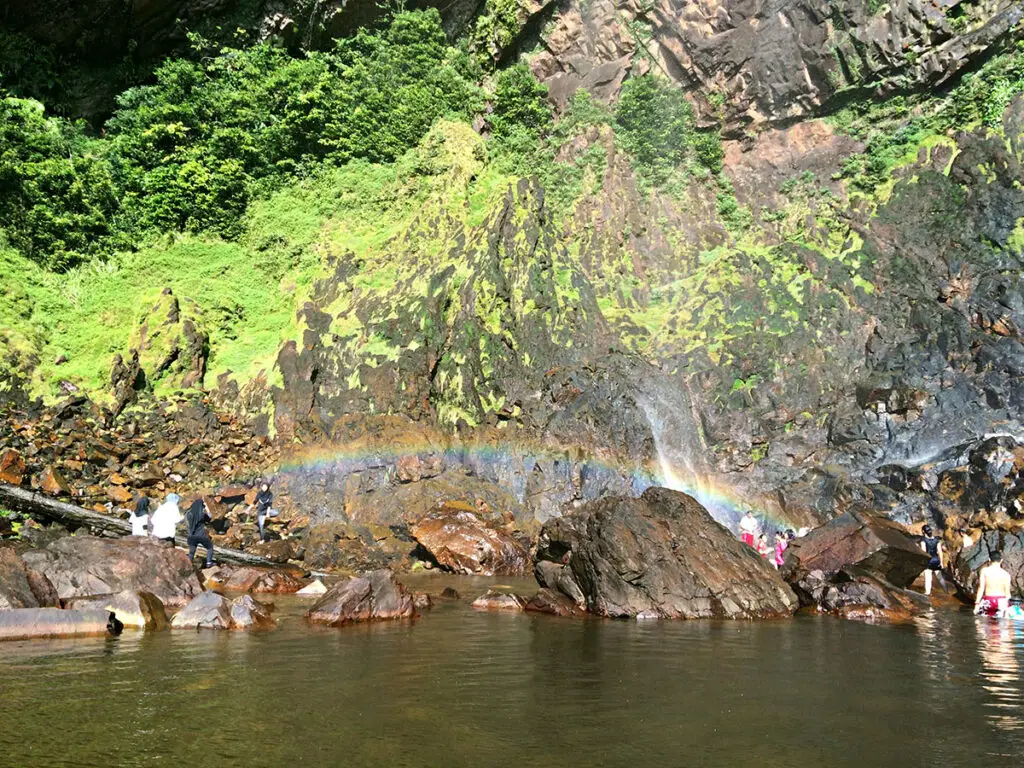 Rainbow waterfalls-Sungai Lembing