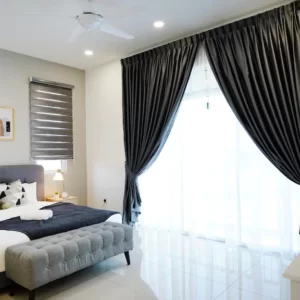 Desaru Exclusive Elegant theme Homestay Bedroom