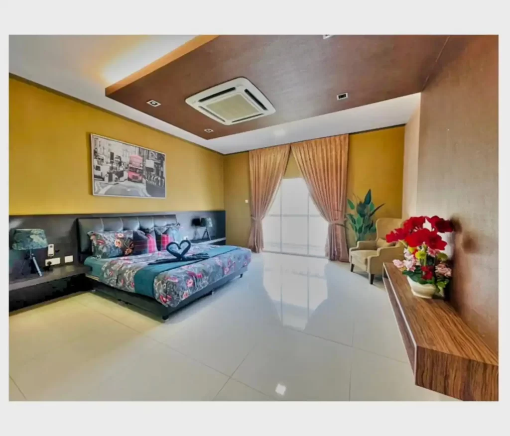 Ria-homestay-master-bedroom-johor-bahru