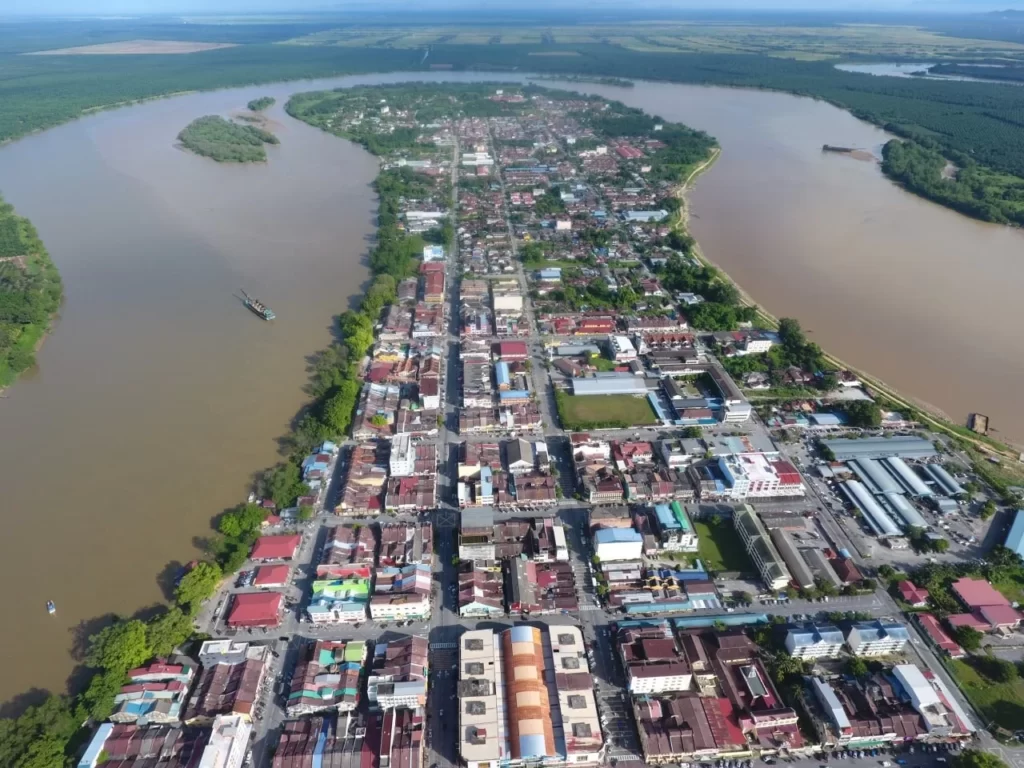 Teluk Intan town in Perak