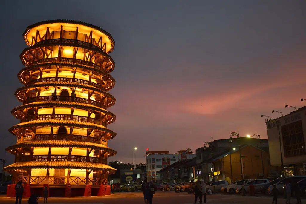 teluk intan leaning tower